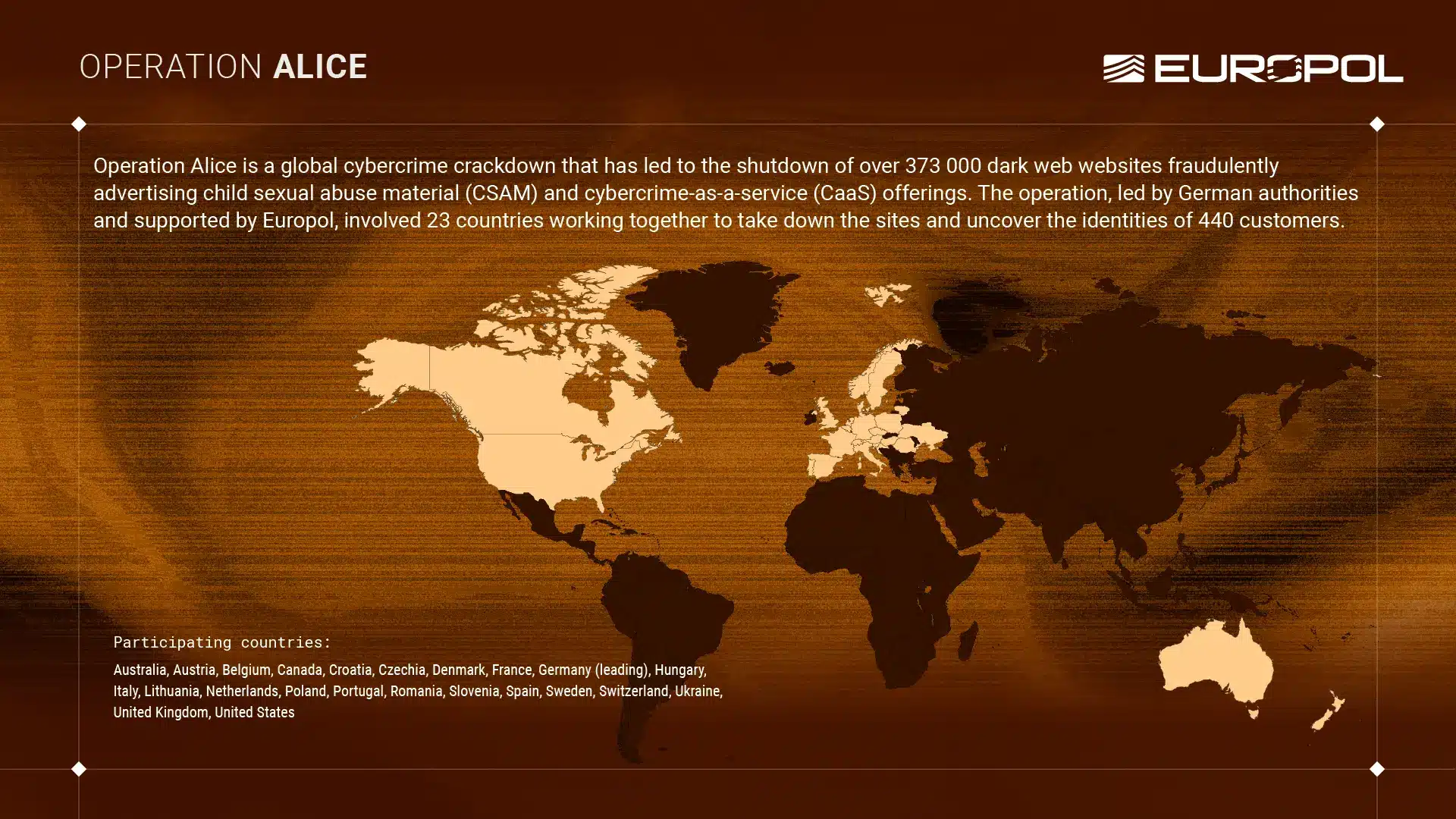 Beitragsbild zu Operation Alice: Internationale Polizeiaktion legt riesiges Dark-Web-Netzwerk trocken